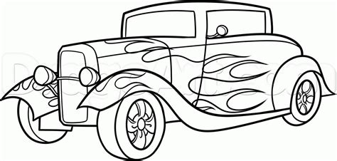 Coloring pages of muscle cars of the mercury marauder and amc rebel. Rat Rod Coloring Pages - Coloring Home