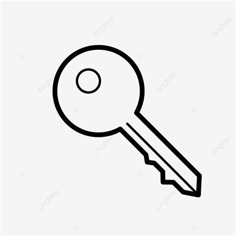 Key Clipart Black And White