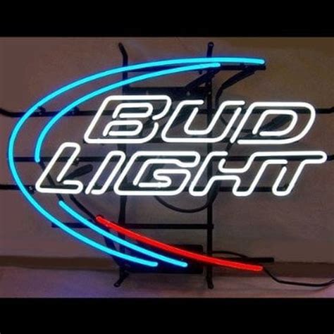Budweiser Bud Light Beer Bar Handcrafted Neon Sign ️