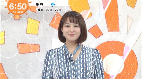 永尾亜子 めざましテレビ 2020年04月13日放送 11枚 きゃぷろが
