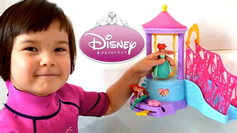 Ken went to the dentist and had barbi. Disney Princess Ariel Water Palace Bath Playset By ...