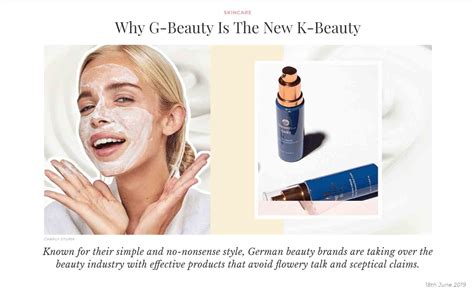 Augustinus Bader | SheerLuxe: Why G-Beauty is the New K-Beauty | K beauty, Beauty, German beauty