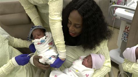 Thelma Chiaka Celebrates First Mother S Day As Mom Of Sextuplets Abc13 Houston
