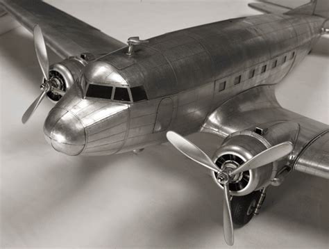 Douglas Dakota Dc 3 Aluminum Airplane Model Aircraft 26 Captjimscargo