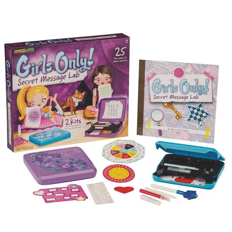 Girls Only Secret Message Lab By Smartlab Toys 9 Year Old Christmas