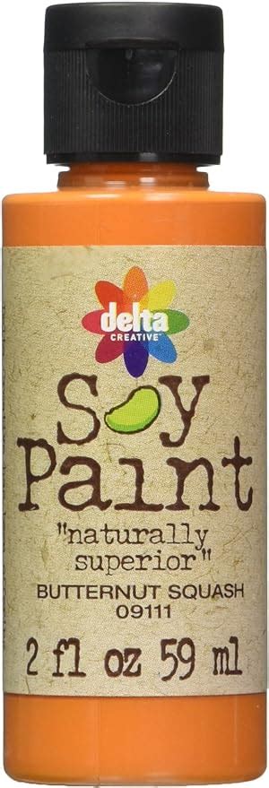 Delta Creative Soy Paint 2 Oz Bottle Butternut Squash