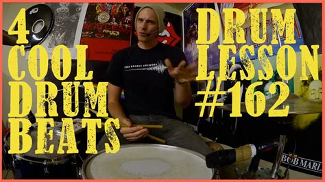 Cool Drum Beats Drum Lesson 162 Youtube