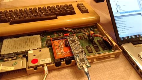C64 Powered By Arm Running A 6502 Emulator Written In C Youtube