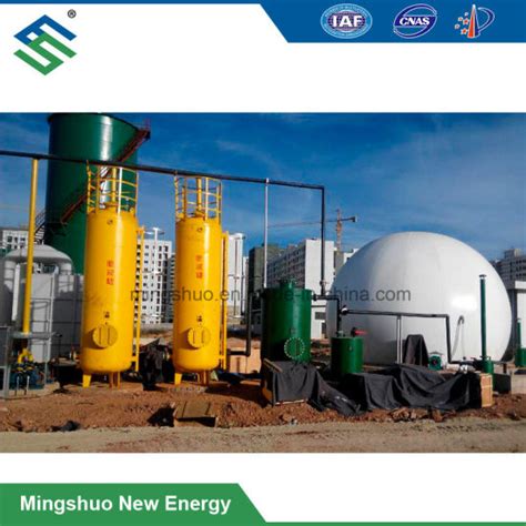 China Biogas Plant For Brewing Distillery Plant Wastewater Treatment