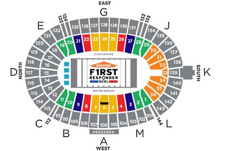 Irvine Bowl Seating Chart Seat Numbers Elcho Table