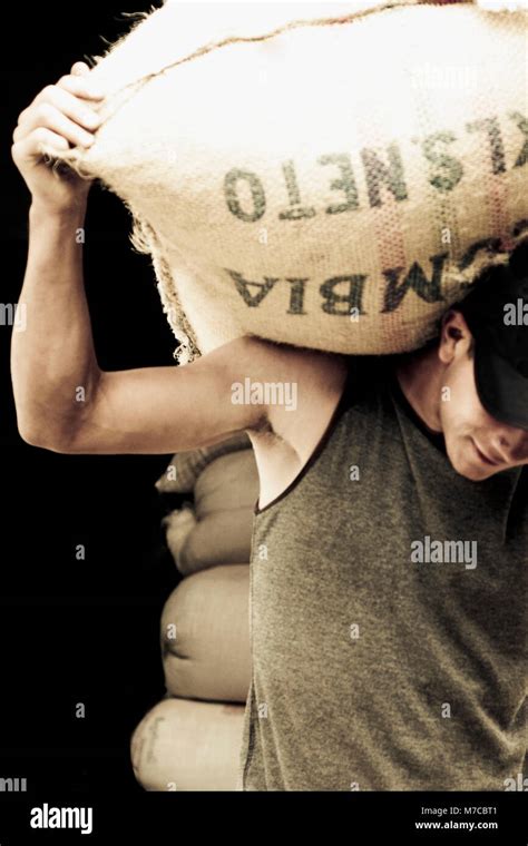 Worker Carrying Sack Hi Res Stock Photography And Images Alamy