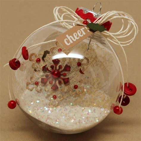 Ways To Fill A Clear Craft Ornaments This Christmas 42 Christmas