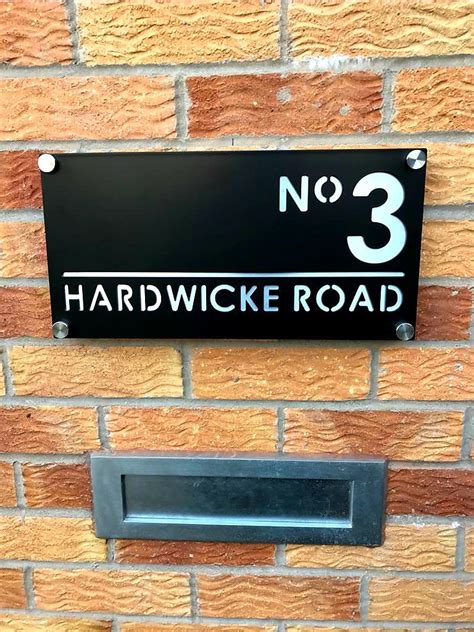 House Numbers And Name Plaques Cms Front Doors