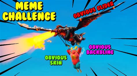 Obvious Skin Loadout Challenge In Fortnite Fe4rless And Ceeday Dank
