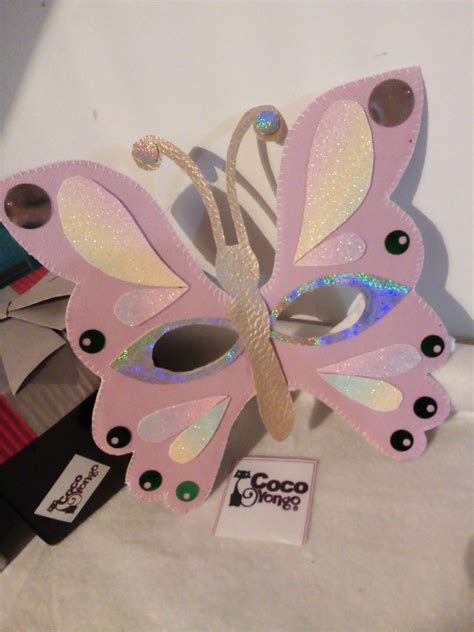 Máscara Antifaz De Mariposa Colores Pasteles Cocoyongo Manualidades