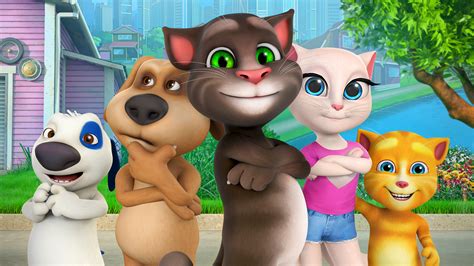 See them take turns to repeat what you say. Talking Tom Animated Series - Talking Tom And Friends ...