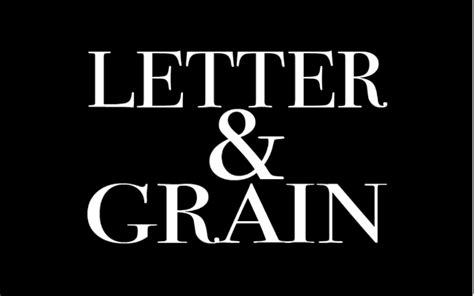 Order Letter Grain Visalia Egift Cards