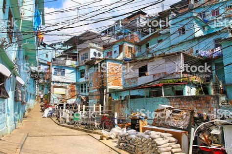 Inside A Favela In Rio De Janeiro Stock Photo And More