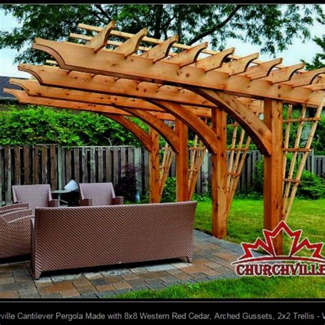 Cantilever Pergola Attached To House
