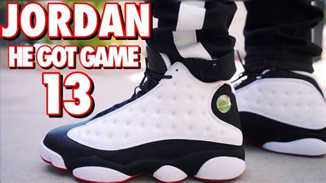 2018 Jordan 13 He Got Game Review And On Foot Youtube