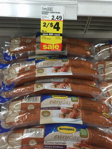The same recipe can produce a different type of sausage just by changing the manufacturing process. Meijer: Butterball Turkey Sausage for under a $1.00!! - Fresh Outta Time