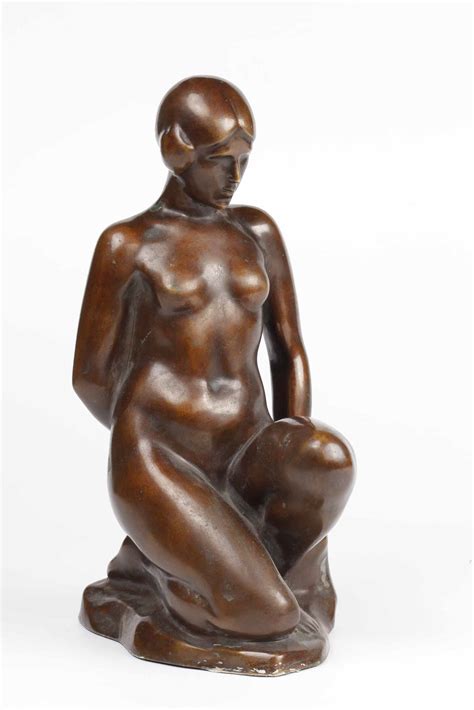 Robert Jean Ivanovi A Kneeling Female Nude Nacionalni Muzej
