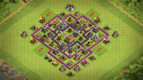 It defends really well against a lot of different attack clash of clans best th7 war base town hall 7 war base. NEW Town Hall 7 (TH7) TROPHY Base Design 2018