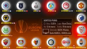 Prediccion europa league octavos de final подробнее. Europa League: Sorteo de octavos de la Europa League ...