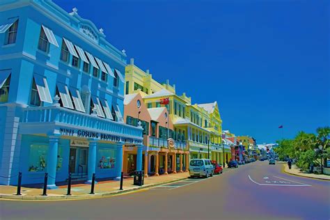 City Of Hamilton Capital Of The Island County Of Bermuda Flickr