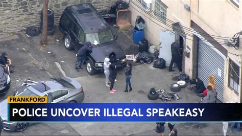 Police Uncover Illegal Speakeasy In Philadelphias Frankford