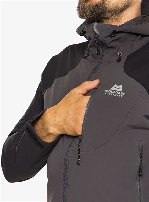 Kurtka Softshell Mountain Equipment Frontier Hooded Jacket Anvil Grey