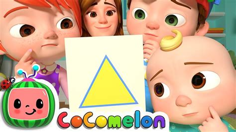 Shape Song Cocomelon Nursery Rhymes And Kids Songs Youtube