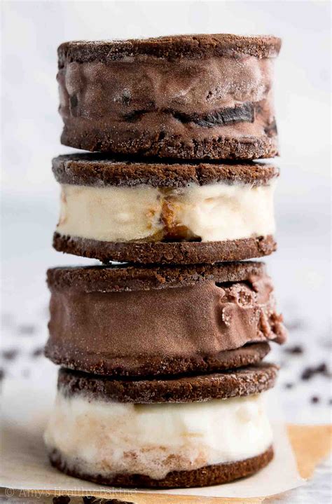 I truly appreciate your help in spreading this mission. Healthy Brownie Bark Mini Ice Cream Sandwiches | Amy's ...