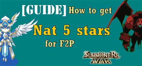 Summoners war puis second galaxy !! Guide: How to get a Nat 5 stars for F2P - Summoners War Guide
