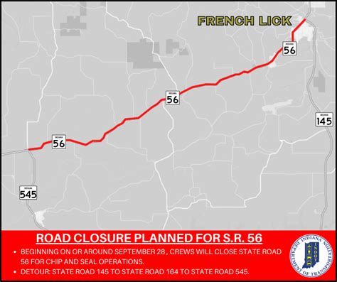 Indot Road Closure Planned For State Road 56