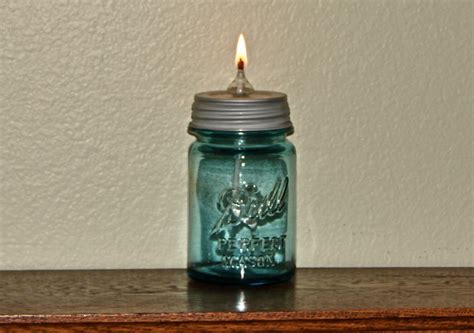 Mason Jar Oil Lamp Kit Diy