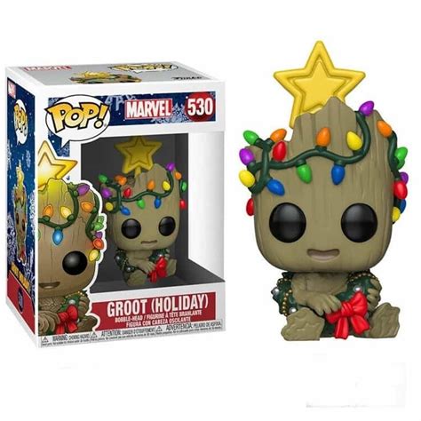 Funko Pop Groot Marvel Holiday 530 Bellascositases