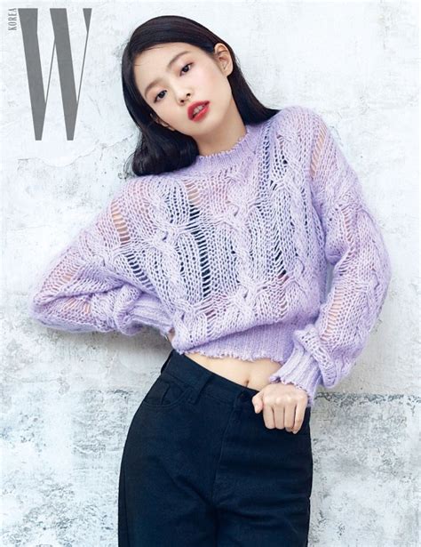 Born and raised in south korea. Jennie BLACKPINK Stars New Cover of W Korea February 2020 ...