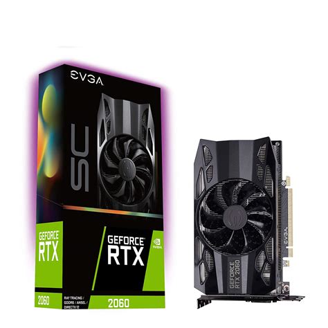 Evga Geforce Rtx 2060 Sc Gaming Video Card With 6gb Gddr6 Memory For