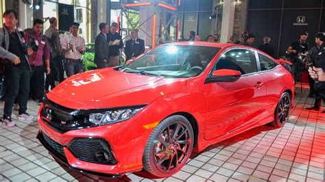 2017 Honda Civic Si Coupe Prototype Debuts At La Auto Show