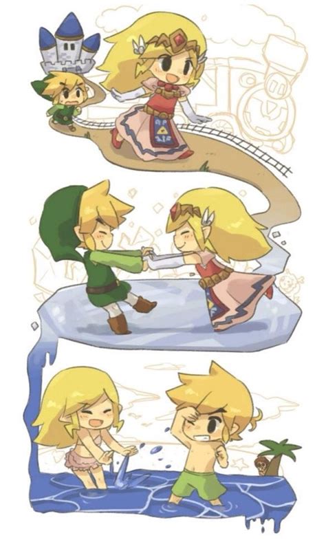 Link And Zelda Spirit Tracks Legend Of Zelda Memes Legend Of Zelda Breath Legend Of Zelda