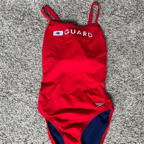 Speedo Swim Speedo One Piece Lifeguard Swimsuit Poshmark