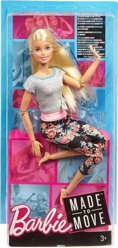 Barbie Made To Move Super Articulada 22 Puntos Original Mat Cuotas