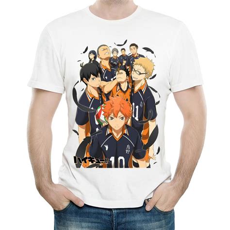 When buying anime merchandise online you need to be aware of what to avoid, what to consider and other things that are crucial. Haikyuu T Shirt White Color Mens Fashion Short Sleeve ...