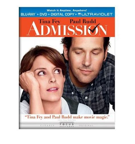 Admission Stars Tina Fey Paul Rudd In Romantic Comedy New On Dvd And Blu Ray Review