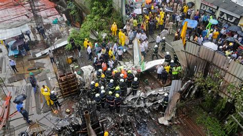 Chartered Plane Crashes In Mumbai At Least 5 People Dead Fox News