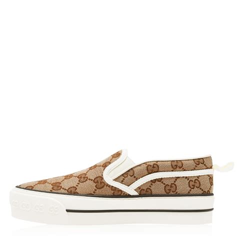 Gucci Gg Slip On Trainers Women Slip On Trainers Flannels