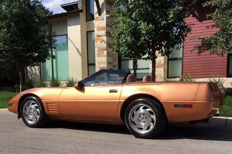 Corvettes On Craigslist Rare Copper 1994 Corvette Convertible In Texas