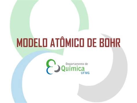 Modelo AtÃ Mico De Bohr