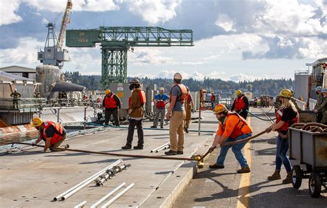 Uss Bremerton Continues Inactivation Process Naval Sea Systems